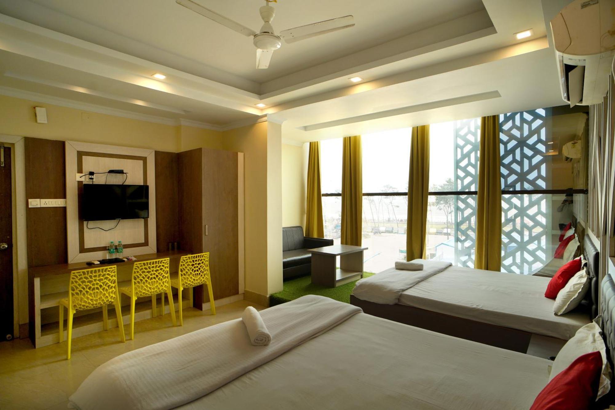 Royal Sea View !! Beach Front With Free Wifi !! Дигха Екстериор снимка